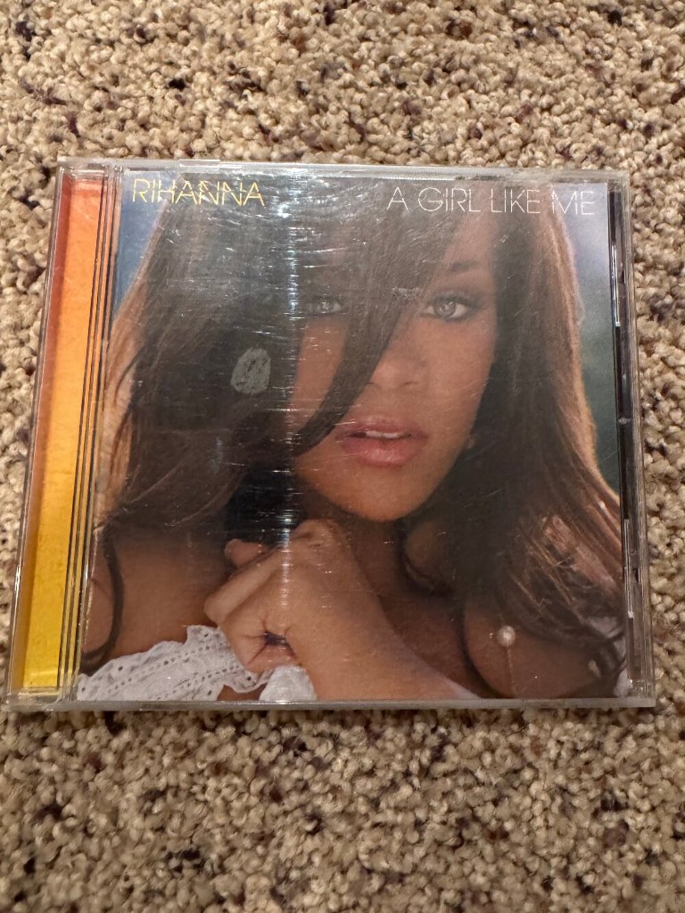 Rihanna A Girl Like Me CD Album 2006 Pop R&B Tested Clean Disc Good Condition